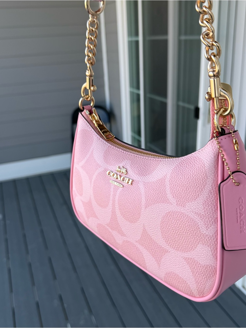 Coach Pink Teri shoulder bag - Picture 3 of 7